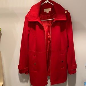 Michael Kors Jacket- Red/Wool
